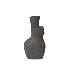 ferm LIVING Møbel Og Interiør>Yara Large vase, mørkegrå, højde 35 cm, keramik