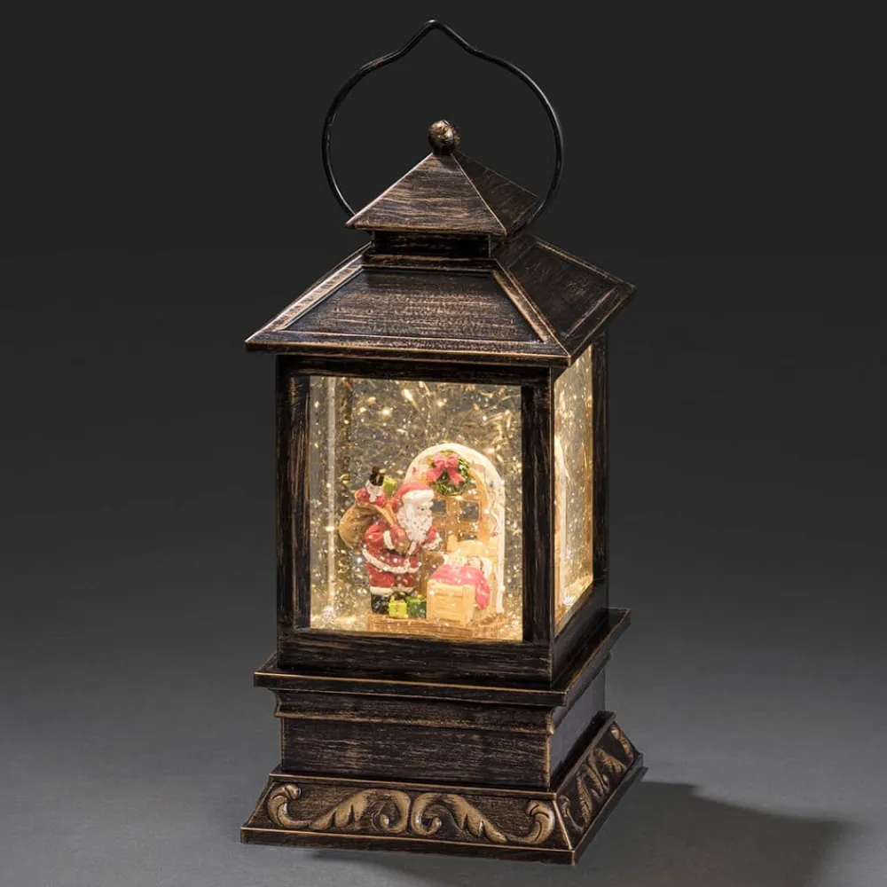 Konstsmide Christmas Festlig dekorationslanterne Julemand og Børn