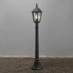 Konstsmide Firenze gadelampe, sort