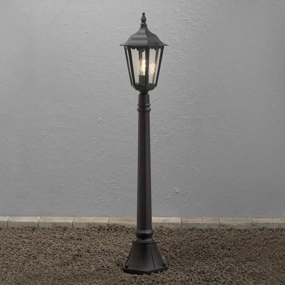 Konstsmide Firenze gadelampe, sort