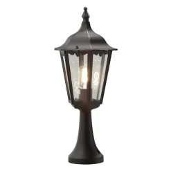 Konstsmide Sokkellamper>Firenze sokkellampe, sort