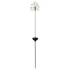STAR TRADING Firework LED-solcellelampe med jordspyd, 85 cm