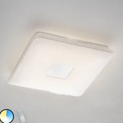 Børn Trio Lighting Loftlamper|Loftlamper>Fjernbetjent, kantet LED loftslampe Samurai