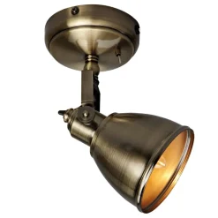 Fjällbacka væglampe med antik finish^Markslöjd