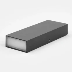 Flad LED-udendørsvæglampe Corda^Lucande Hot