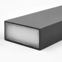 Flad LED-udendørsvæglampe Corda^Lucande Hot