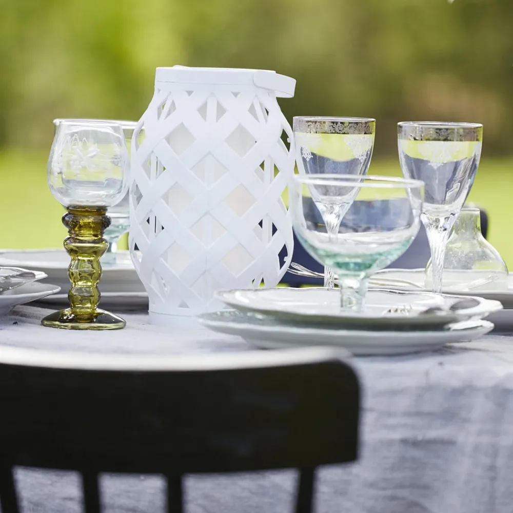 STAR TRADING Flame Lantern LED-lygte, hvid, højde 23 cm