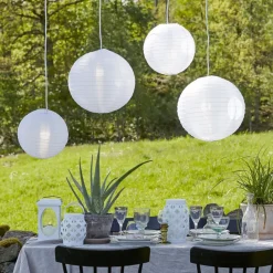 STAR TRADING Flame Lantern LED-lygte, hvid, højde 23 cm