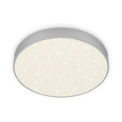 Børn Briloner Loftlamper>Flame Star LED-loftslampe, Ø 28,7 cm, sølv