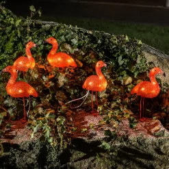 Konstsmide Season Dekorationsbelysning>Flamingo LED dekorationslys i et sæt med 5 stk