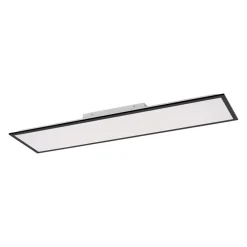 JUST LIGHT. GmbH Loftlamper>Flat LED-monteringspanel, CCT, sort, 119 x 29 cm