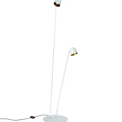 B.lux Fleksibel justerbar LED-gulvlampe Speers F hvid