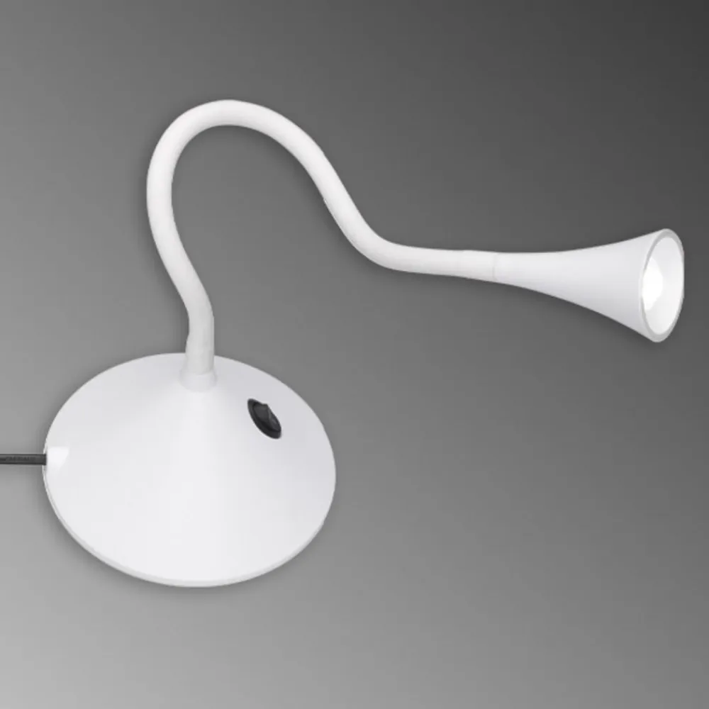 Fleksibel LED-bordlampe Viper i hvid^Reality Leuchten Sale