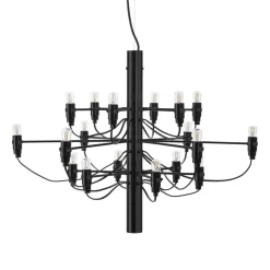 FLOS Lysekroner>2097/18 LED-lysekrone, matteret, sort