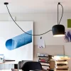 FLOS Pendellamper>Aim LED-designer-pendellampe, sort