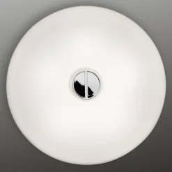 FLOS Button - hvid loftlampe IP40