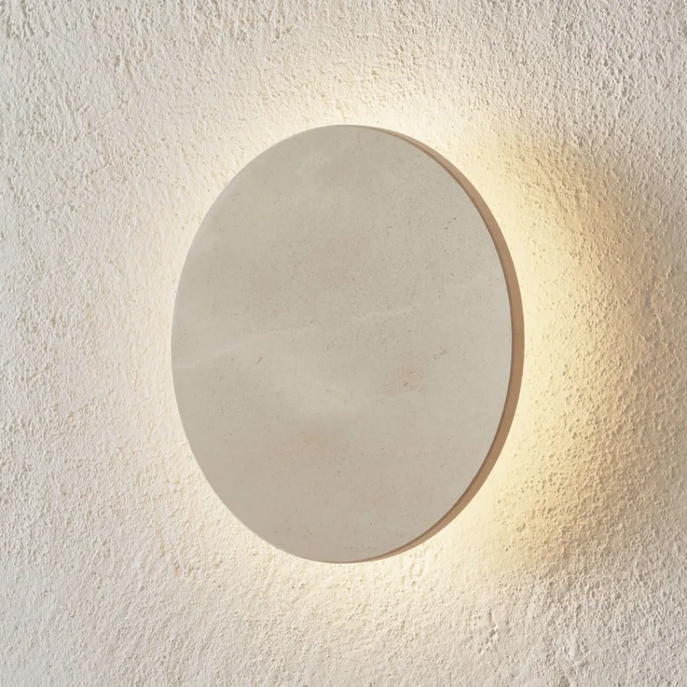 Flos Architectural FLOS Camouflage 240 - udendørs LED-væglampe, sten