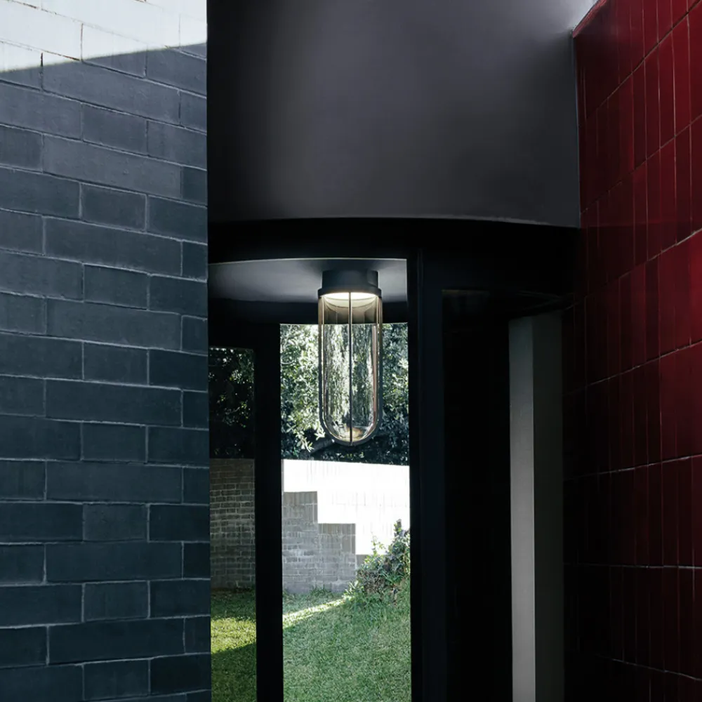 Flos Architectural Udendørs Loftlamper>FLOS In Vitro Ceiling loftlampe, 2.700 K sort