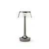 FLOS Gang|Bordlamper>LED-bordlampe Bon jour unplugged, sort krom