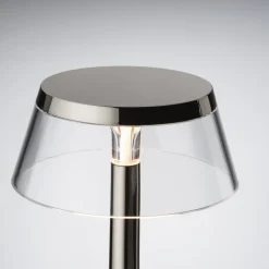 FLOS Gang|Bordlamper>LED-bordlampe Bon jour unplugged, sort krom