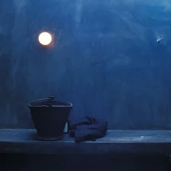 FLOS Mini Glo-Ball spejllampe/væglampe, hvid/opal