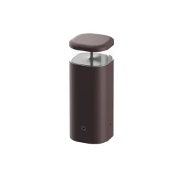 Flos Architectural FLOS Pointbreak Bollard 2, 2.700 K mørkebrun 30 cm
