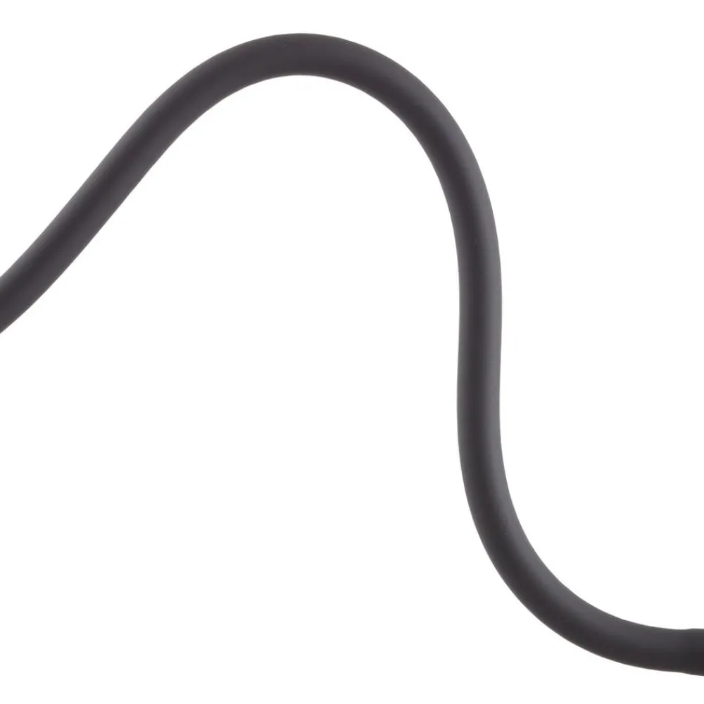 Ideallux Focus fleksibel LED-væglampe, sort