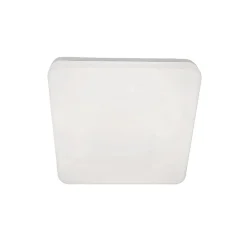 Folk udendørs loftlampe, 28 cm x 28 cm, hvid, IP65^Fabas Luce Sale