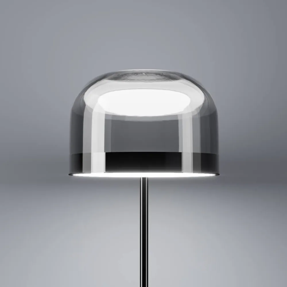 Fontana Arte Equatore - LED-gulvlampe, krom, 135cm