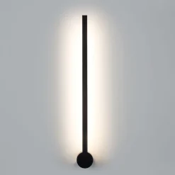 LED-væglampe til badeværelset Passeggio Nova, 60 cm, sort^Forlight New