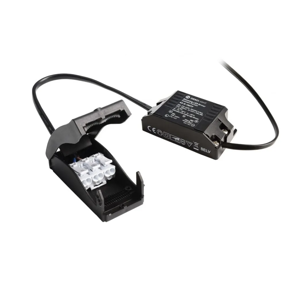 Forsænket loftlampe Dione, IP44, 2.700 K, nikkel, dæmpbar^Deko-Light Online