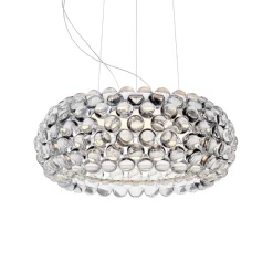 Foscarini Caboche Plus media pendellampe R7s, klar