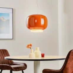 Foscarini Chouchin 1 LED-hængelampe, orange