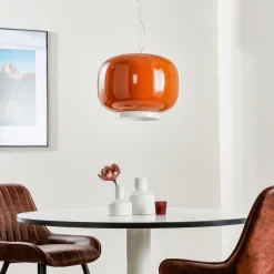 Foscarini Chouchin 1 LED-hængelampe, orange