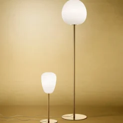 Rituals XL gulvlampe, dæmpbar, gylden^Foscarini Discount