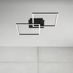 Frame LED-loftlampe, 2 lyskilder, Switch dim, sort^Briloner Best