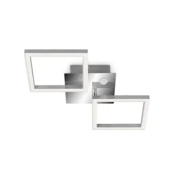 Telefunken Gang|Loftlamper>Frame LED-loftlampe, sensor, 47x23 cm, krom/alu