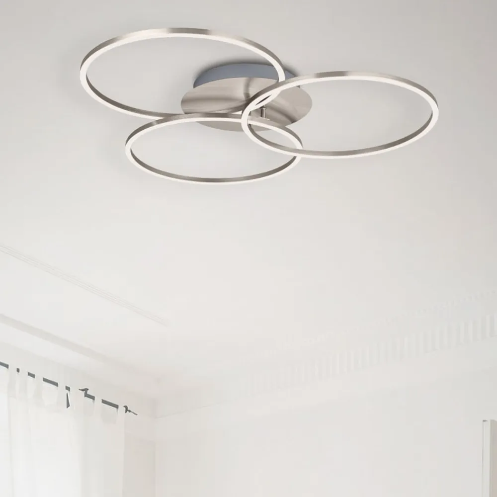 Briloner Frame Ring loftlampe Switch dim nikkel 3 lyskilder