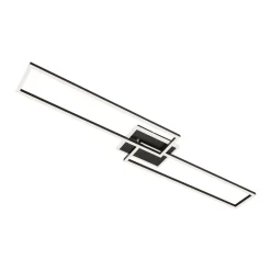 Briloner Arbejdsrum/Kontor|Loftlamper>Frame S LED-loftlampe CCT 110x24,8 cm sort
