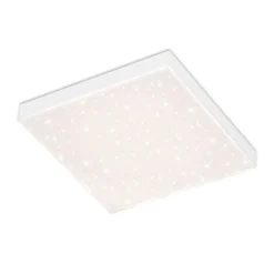 Briloner Loftlamper|Loftlamper>Frameless CCT LED-stjernehimmel, 30 x 30 cm