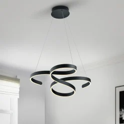 Trio Lighting Pendellamper>Francis LED-pendellampe, antracit