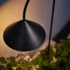 lampe med jordspyd Grasp, sort, højde 82 cm^FRANDSEN Best