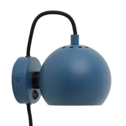 væglampe kuglemagnet, petrolblå^FRANDSEN Best
