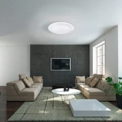 Frania-S LED-loftlampe med krystaleffekt, Ø 33 cm^EGLO Clearance