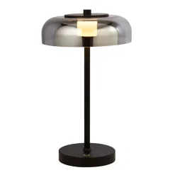 Searchlight Bordlamper>Frisbee LED-bordlampe med glasskærm