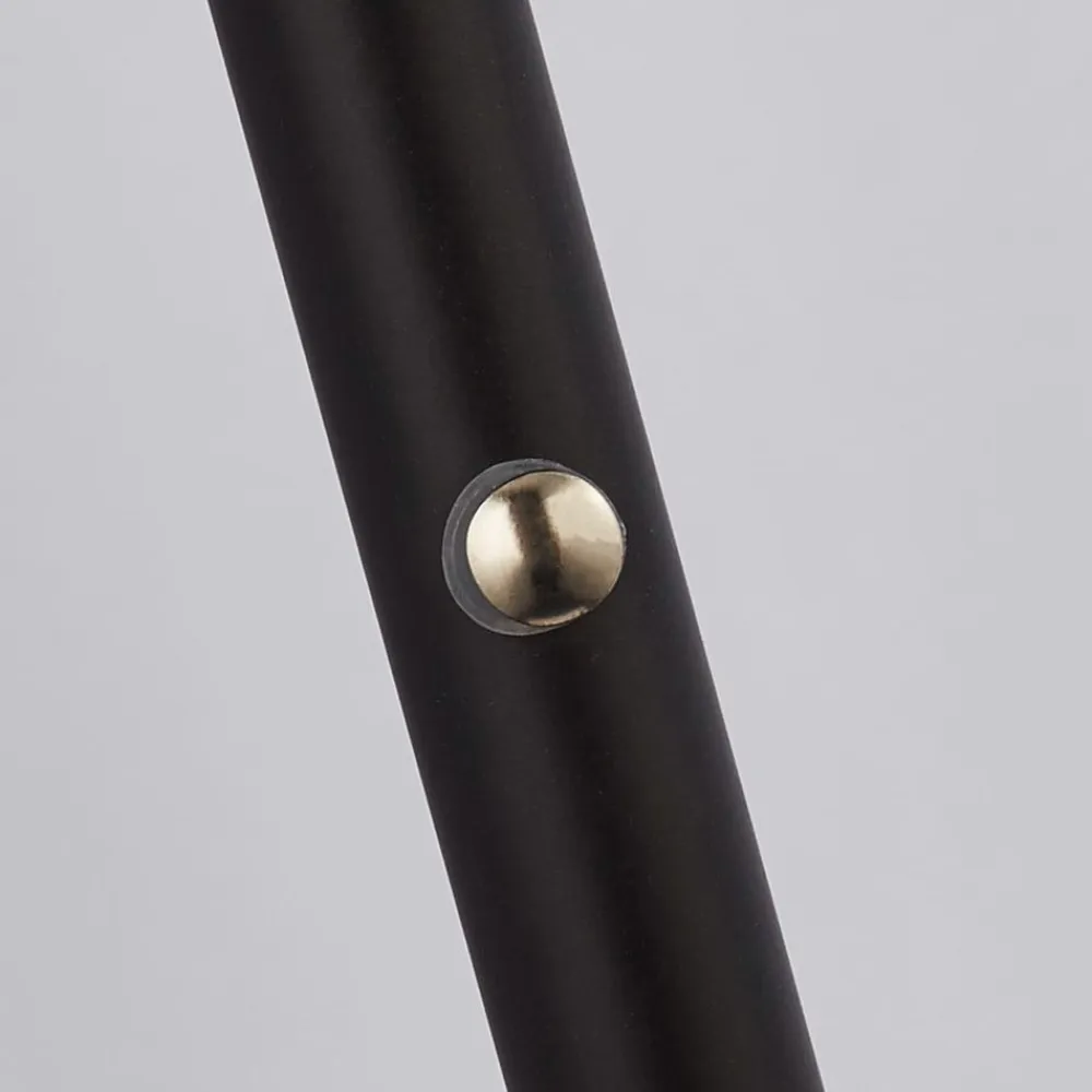 Frisbee LED-gulvlampe med glasskærm^Searchlight