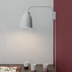 FRITZ HANSEN Caravaggio væglampe, hvid