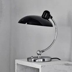 FRITZ HANSEN Arbejdsrum/Kontor>Kaiser Idell 6631 Luxus, blank sort