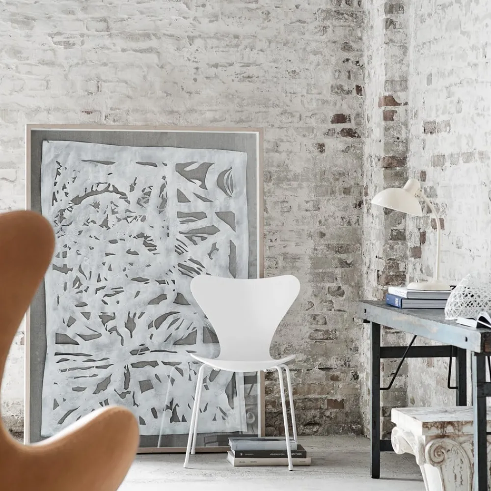 FRITZ HANSEN Arbejdsrum/Kontor>Kaiser Idell 6556-T, blank hvid