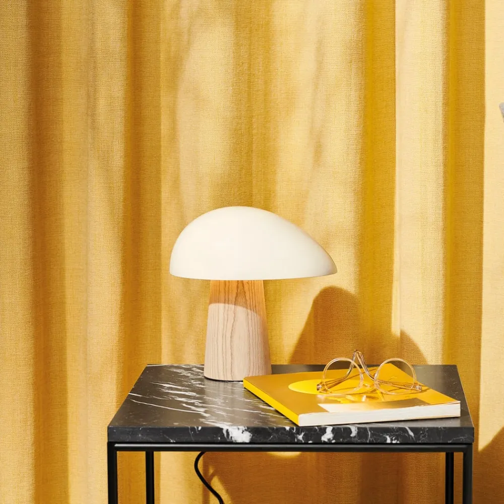 FRITZ HANSEN Bordlamper>Night Owl bordlampe, røghvid/ask